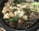 「こっち」のすき焼き・焼き豆腐準備から作り方19写真