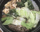 「こっち」のすき焼き・焼き豆腐準備から作り方18写真