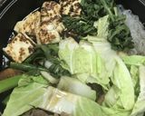 「こっち」のすき焼き・焼き豆腐準備から作り方17写真