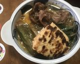 「こっち」のすき焼き・焼き豆腐準備から作り方20写真
