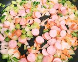 簡単！お袋の味♪大根の葉を使った焼き飯☆作り方2写真