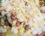 簡単！お袋の味♪大根の葉を使った焼き飯☆作り方4写真