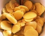 旦那がスライスする実家のジャーマンポテト作り方3写真