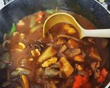 お節の残りで和風カレー作り方4写真
