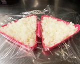 おにぎりケースで超簡単 2色3色お好みで作り方2写真
