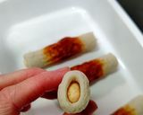おせち⏹️切り竹ちくわ(辛子明太バター)作り方6写真