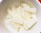 全てレンジチリソース炒め味大根青椒肉絲風作り方6写真