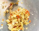 豆腐バーグ&カルビクッパ豚こま乗ドーム蒸作り方4写真