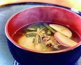 あまから牛肉入り雑煮！タロの弁当正月編作り方1写真