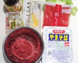 焼きそばを3分でどれだけ豪華にできるか４作り方1写真