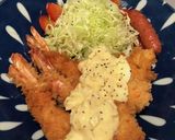 タルタルとエビフライとエビ味噌汁！作り方9写真