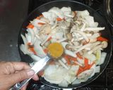 カレー味ビタミン野菜炒め♪簡単漢方食養生作り方11写真