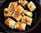 ネギ納豆餅巾着作り方8写真