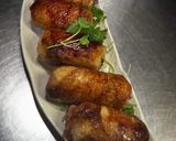 蒲焼きダレで、旨すぎ肉巻きお握り作り方4写真