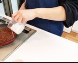 大人のほろ苦キャラメルチーズケーキ作り方4写真