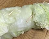 魚肉とチーズの白菜巻き作り方2写真