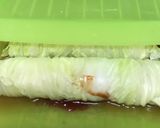 魚肉とチーズの白菜巻き作り方4写真
