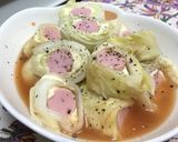 魚肉とチーズの白菜巻き作り方6写真