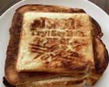ホットサンド　あんバター作り方1写真