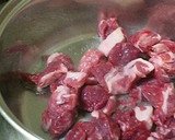 栗と豚の和風赤ワイン煮込み作り方4写真