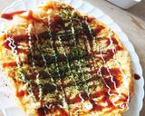 余った餅★お好み焼き★デザートはきなこ餅作り方6写真
