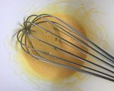 抹茶と小豆のシフォンケーキ(卵3個)作り方1写真