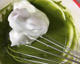 抹茶と小豆のシフォンケーキ(卵3個)作り方6写真