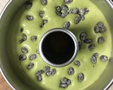 抹茶と小豆のシフォンケーキ(卵3個)作り方8写真