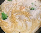 シーフードミックスで簡単クリームパスタ！作り方5写真