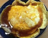 ご飯×タレ×カニカマ☆簡単天津飯☆作り方8写真