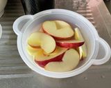 普通のオーブンで林檎チップス作り方1写真