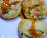 お好み焼き粉で　カリトロ　たこ焼き　作り方6写真