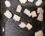 餅と塩と油だけ♪簡単ヘルシーおかき♡作り方1写真