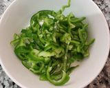ピーマンの塩こんぶ和え作り方1写真