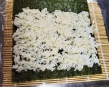 焼き肉ロールキンパのり巻き作り方3写真