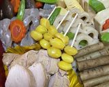 お節の残り物で炊き込みご飯作り方1写真