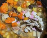 お節の残り物で炊き込みご飯作り方2写真