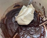 黒豆入りの濃厚チョコレートケーキ作り方3写真