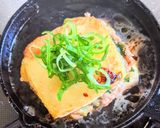豆富のひき肉はさみ焼き作り方16写真