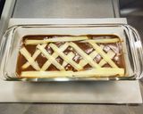 焼きカレーうどんのチーズと温泉卵乗せ作り方3写真
