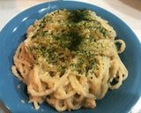 青のり明太子パスタ作り方3写真
