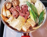 フライパンで作る！砂糖なしの旨いすき焼き作り方3写真