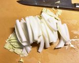 白菜のクリームパスタ作り方2写真