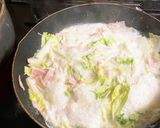 白菜のクリームパスタ作り方4写真