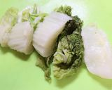 美味♪あっさり♪レンジ白菜でシンプル雑煮作り方1写真