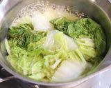美味♪あっさり♪レンジ白菜でシンプル雑煮作り方3写真