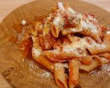【ボスカイオーラ】ペンネをトマトソースで作り方6写真