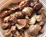 柔らかしっとり鶏レバーのしょうが煮作り方2写真