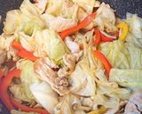 【簡単】豚肉とキャベツのオイスター炒め作り方4写真