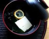 ｢ほうれん草とワカメと平茸の澄まし汁｣作り方2写真